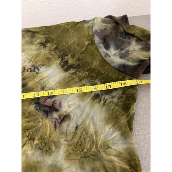 J for Justify Tie-Dye Long Sleeve Tunic Dress XL Good Vibes Only Sunflower Print - Picture 8 of 9